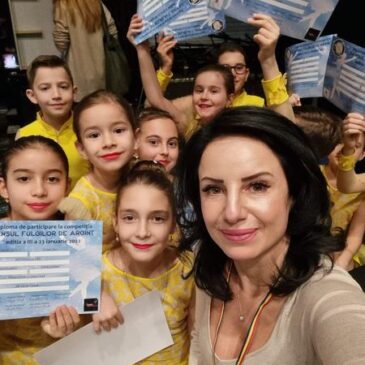 Copiii de la “ Alexander’s Dance”- Grup Odobești, au câștigat locul I